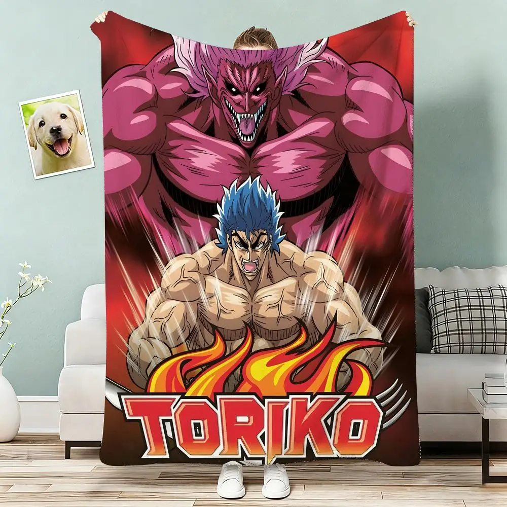 Hot Anime Toriko Flannel Throw Blanket