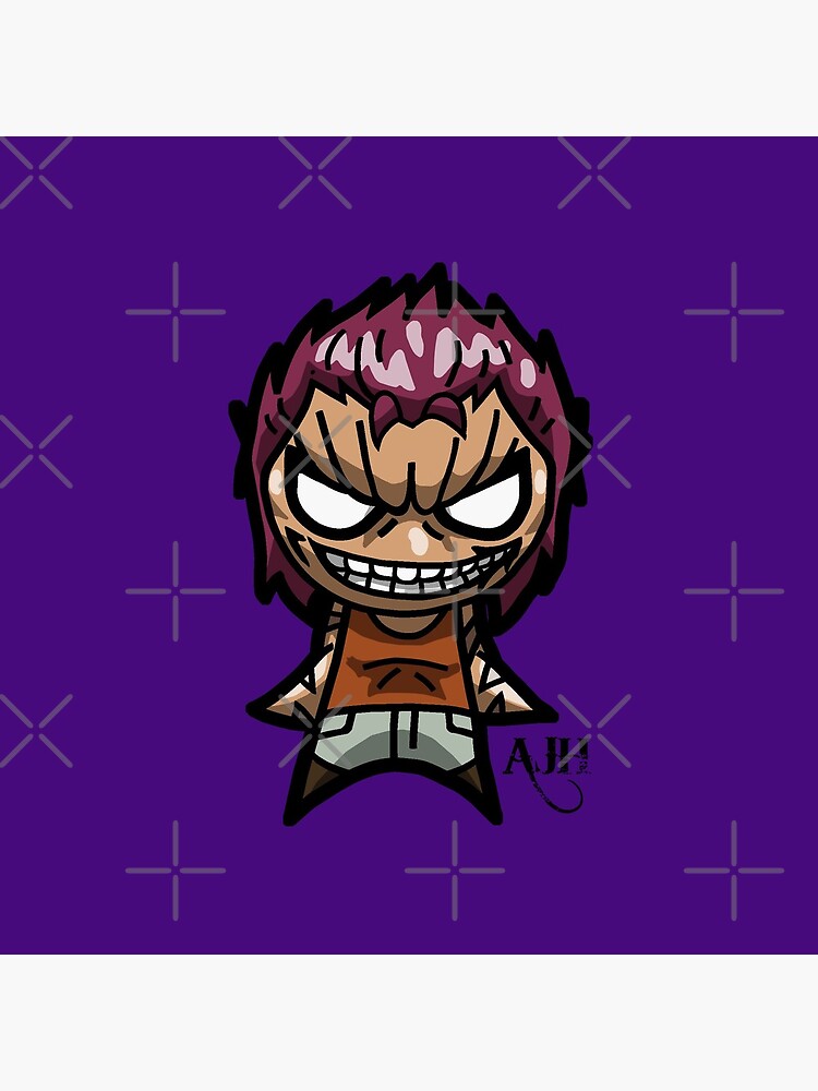 Toriko Zebra Chibi Shower Curtain - Image 2