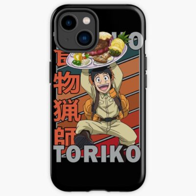 Komatsu Toriko Retro Stripe Design Iphone Case