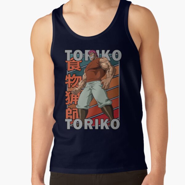 Zebra Toriko Retro Stripe Design Tank Top - Image 5