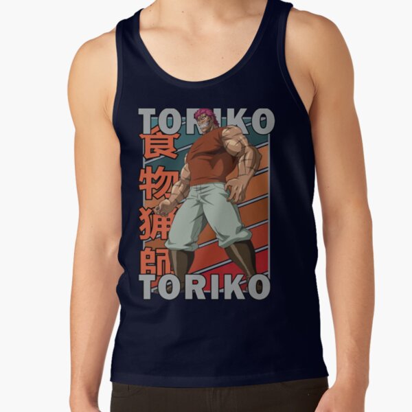 Zebra Toriko Anime Retro Color Stripe Tank Top - Image 5