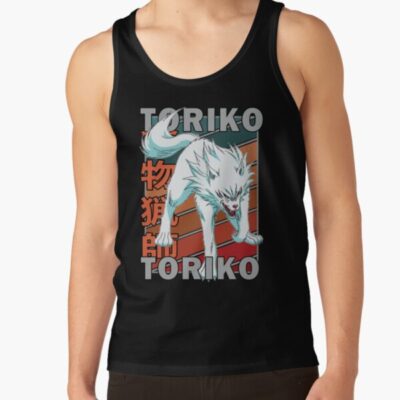 Terry Cloth Toriko Retro Design Tank Top