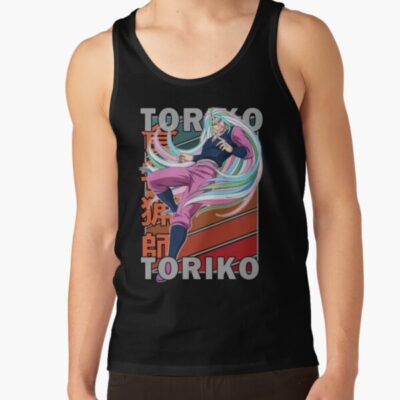 Sunny Toriko Retro Stripe Design Tank Top