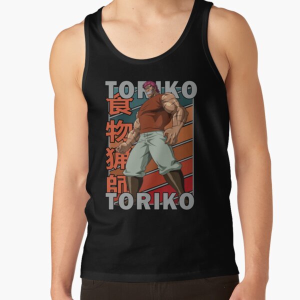 Zebra Toriko Retro Stripe Design Tank Top