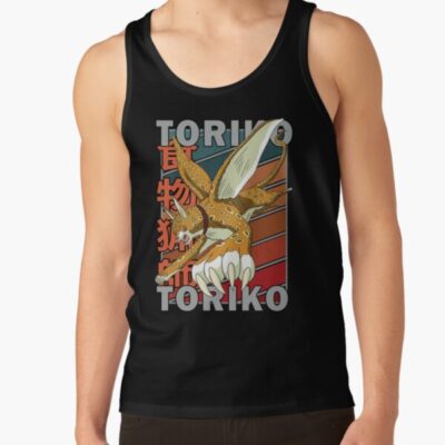 Rikky Toriko Retro Stripe Design Tank Top