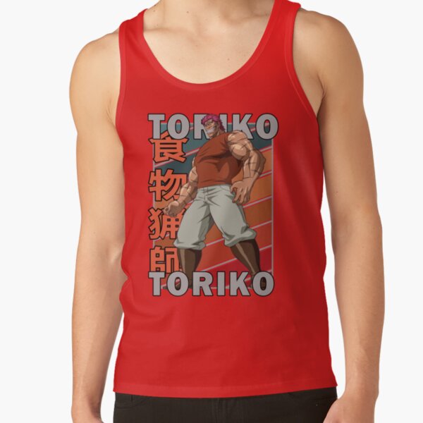 Zebra Toriko Retro Stripe Design Tank Top - Image 4