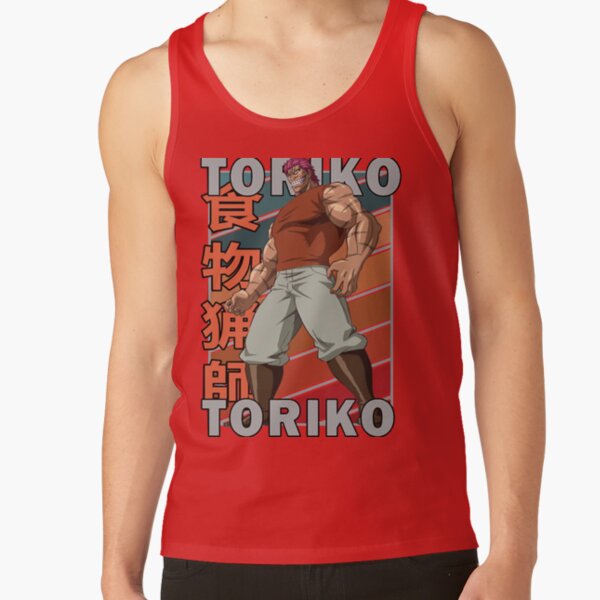 Zebra Toriko Anime Retro Color Stripe Tank Top - Image 4