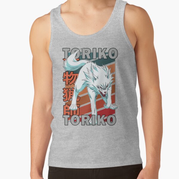 Terry Cloth Toriko Retro Design Tank Top - Image 3