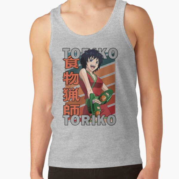 Rin Toriko Retro Stripe Design Tank Top - Image 3