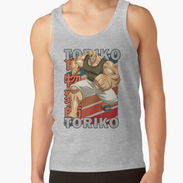 Mansam Toriko Retro Stripe Design Tank Top - Image 3