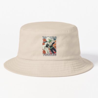Coco Toriko Retro Stripe Design Bucket Hat