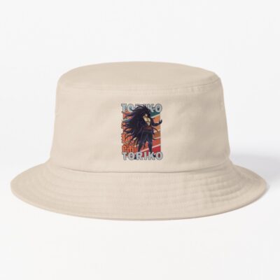 Midora Toriko Retro Stripe Design Bucket Hat