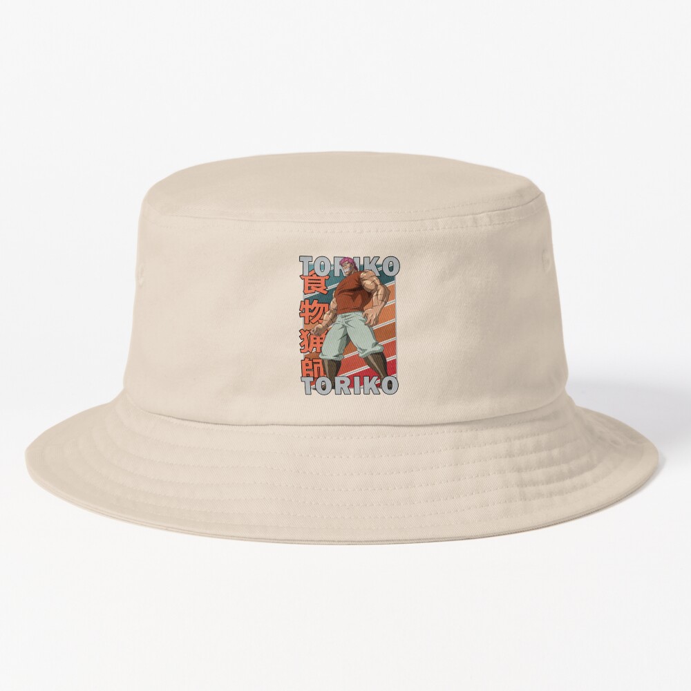 Zebra Toriko Retro Stripe Design Bucket Hat