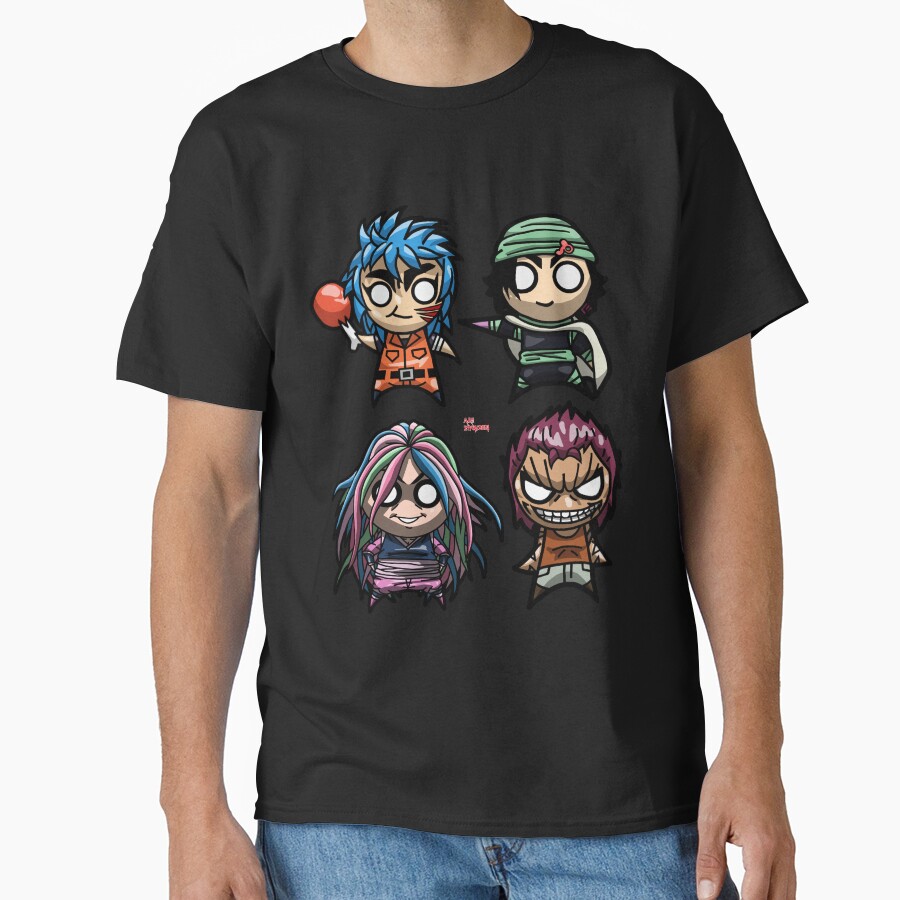 Toriko Chibi Heavenly Kings T-shirt - Image 2