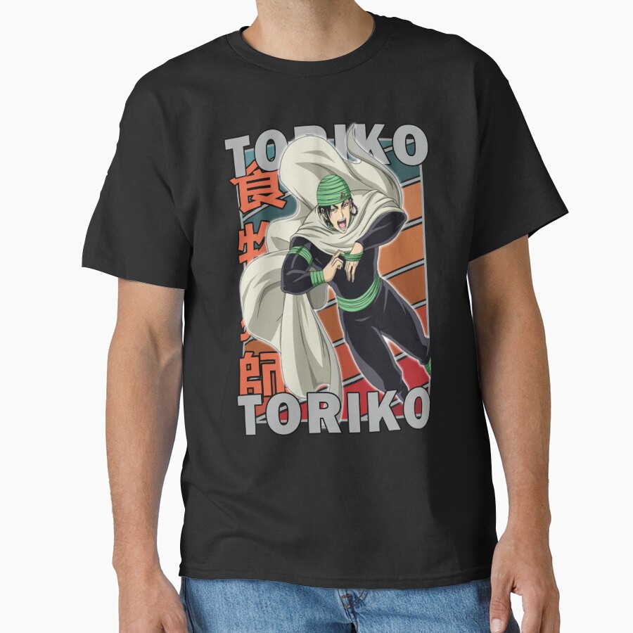 Coco Toriko Retro Stripe Design T-shirt