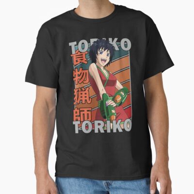 Rin Toriko Retro Stripe Design T-shirt