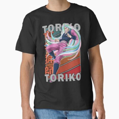 Sunny Toriko Retro Stripe Design T-shirt