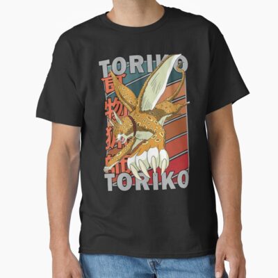 Rikky Toriko Retro Stripe Design T-shirt