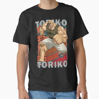 Mansam Toriko Retro Stripe Design T-shirt