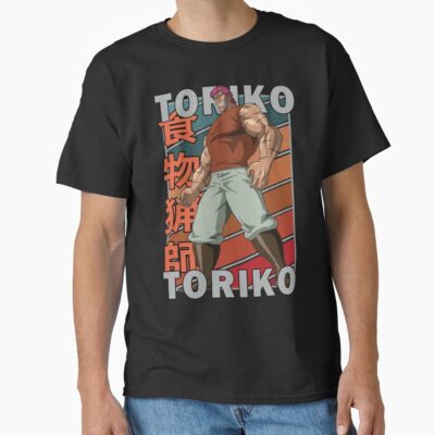 Zebra Toriko Retro Stripe Design T-shirt