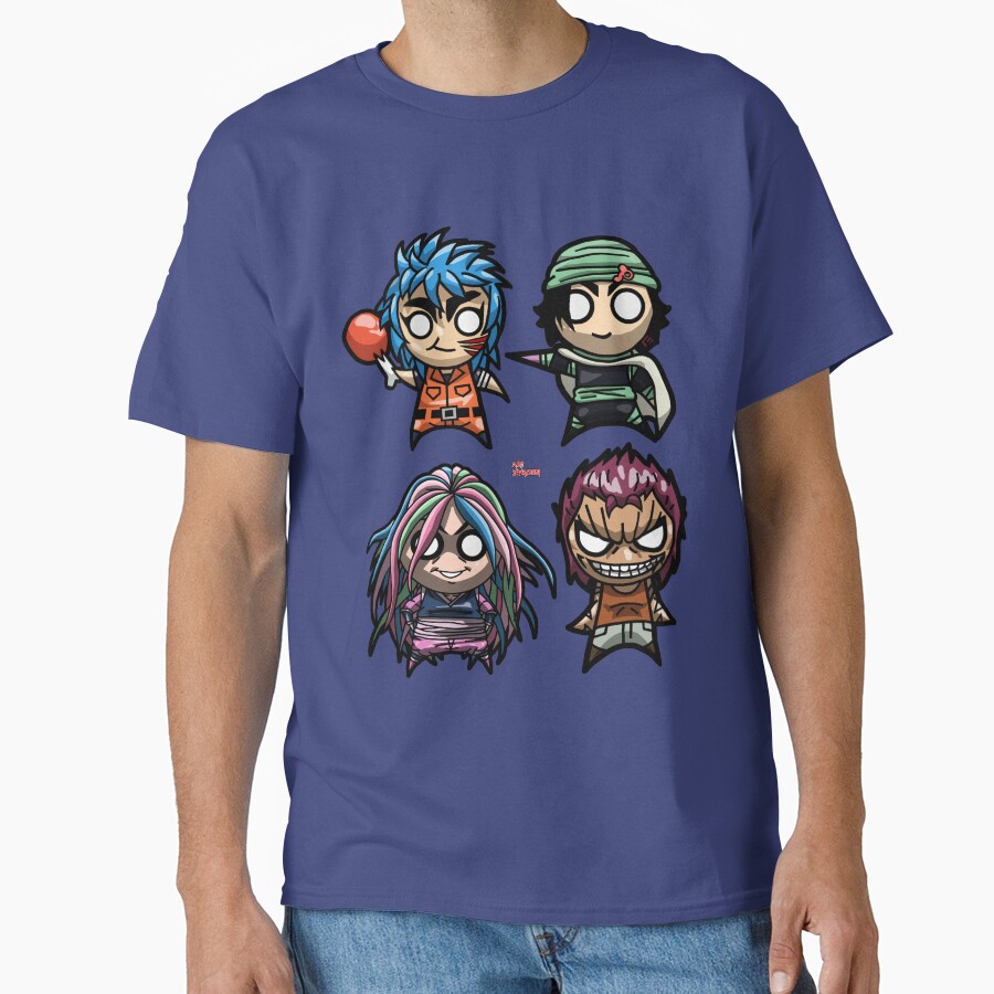Toriko Chibi Heavenly Kings T-shirt - Image 4