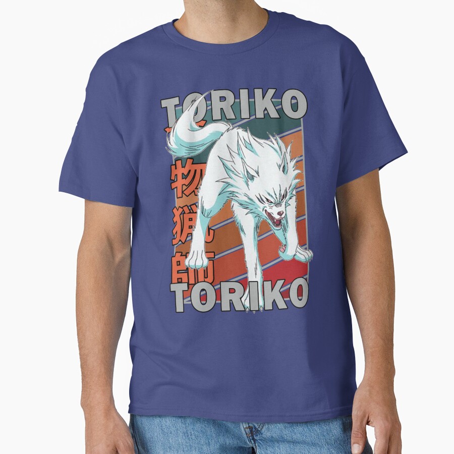 Terry Cloth Toriko Retro Design T-shirt - Image 4