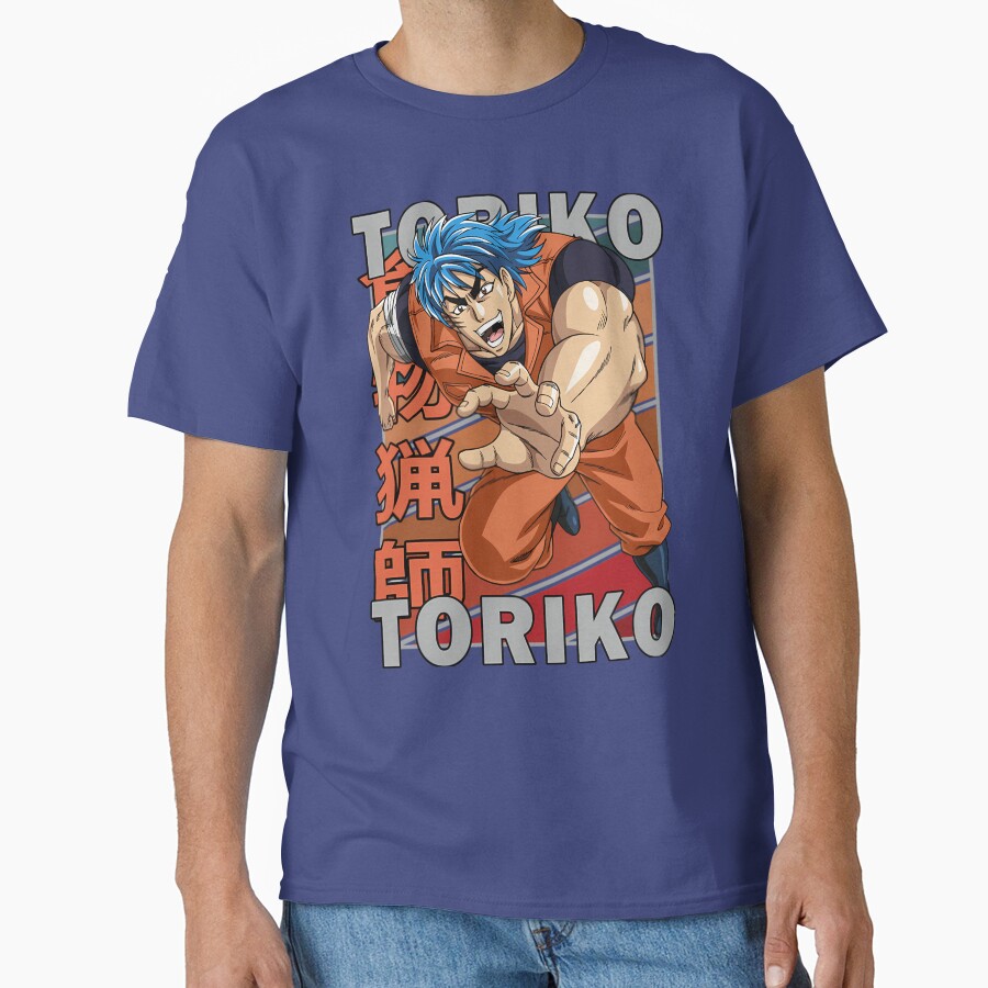 Toriko Kaimaku Cool Anime Retro T-shirt - Image 4