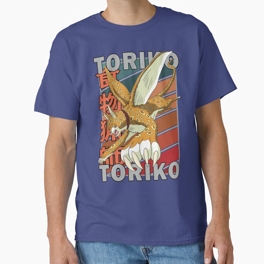 Rikky Toriko Retro Stripe Design T-shirt - Image 4