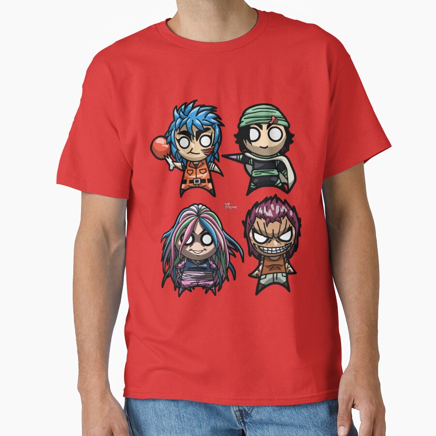 Toriko Chibi Heavenly Kings T-shirt - Image 5