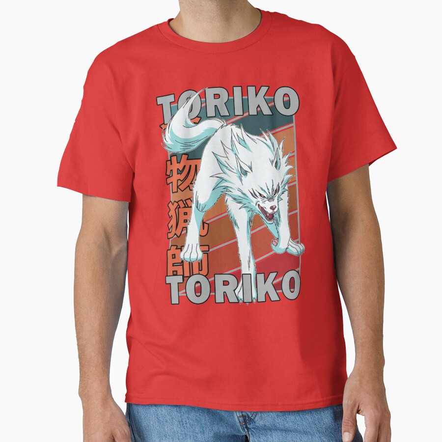 Terry Cloth Toriko Retro Design T-shirt - Image 5