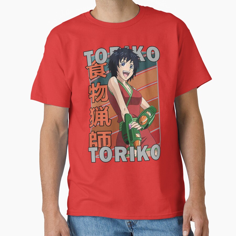 Rin Toriko Retro Stripe Design T-shirt - Image 5