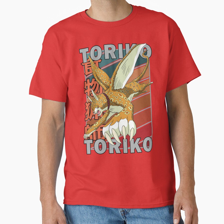 Rikky Toriko Retro Stripe Design T-shirt - Image 5