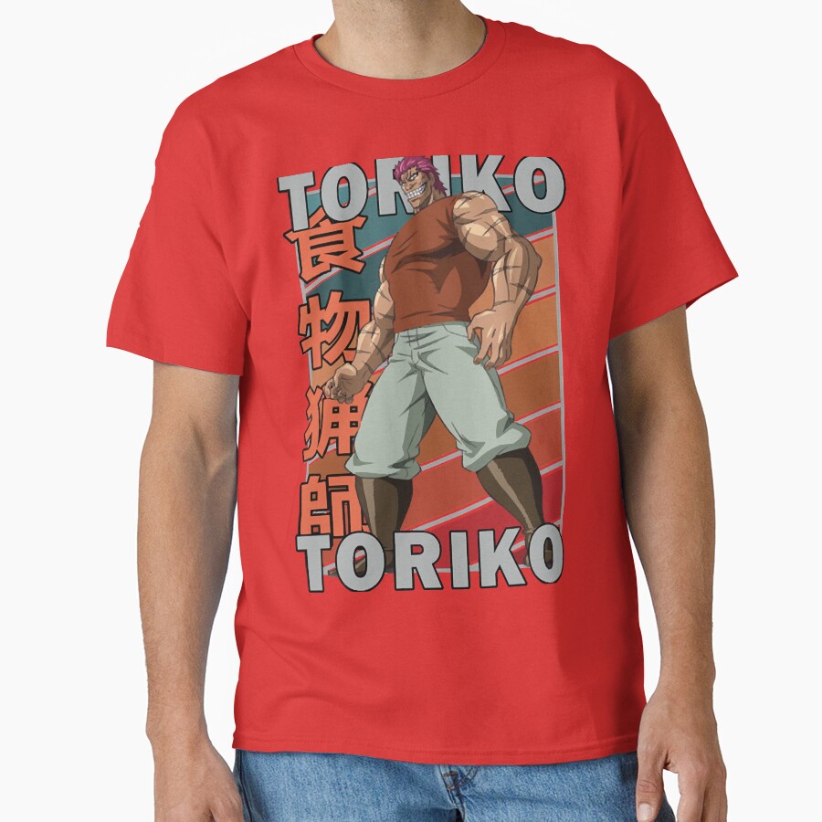 Zebra Toriko Anime Retro Color Stripe T-shirt - Image 5