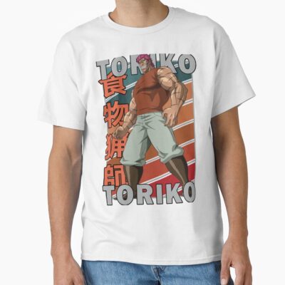 Zebra Toriko Anime Retro Color Stripe T-shirt