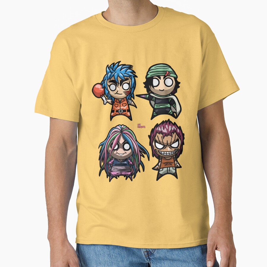 Toriko Chibi Heavenly Kings T-shirt - Image 6