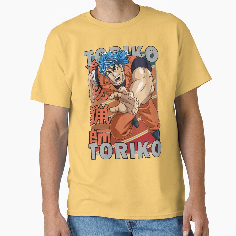 Toriko Kaimaku Cool Anime Retro T-shirt - Image 6