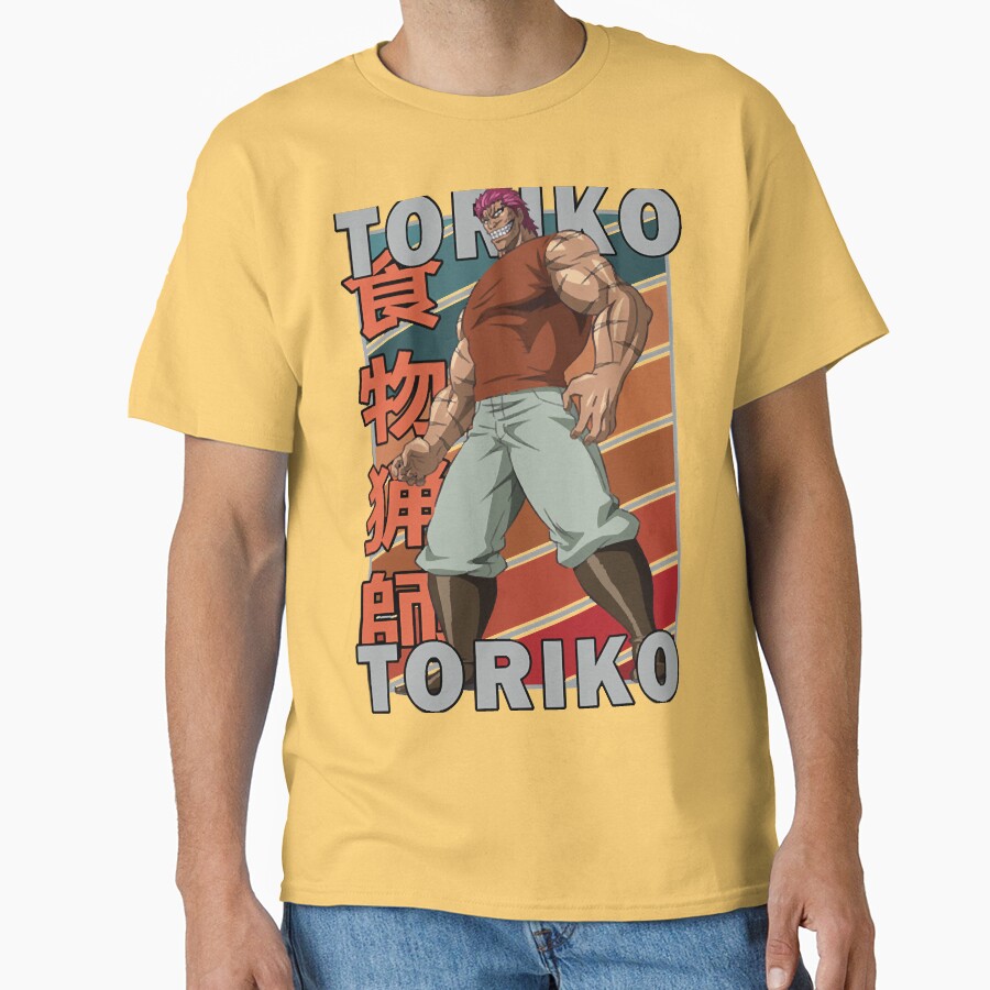Zebra Toriko Anime Retro Color Stripe T-shirt - Image 6