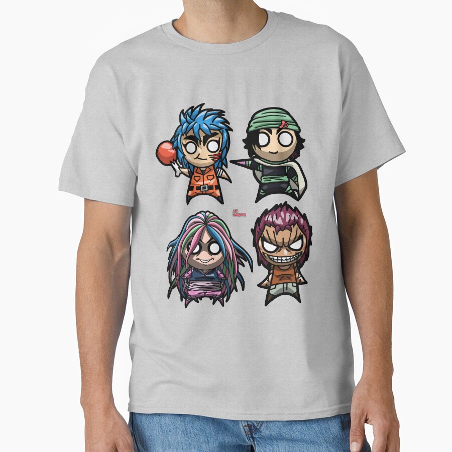 Toriko Chibi Heavenly Kings T-shirt - Image 3