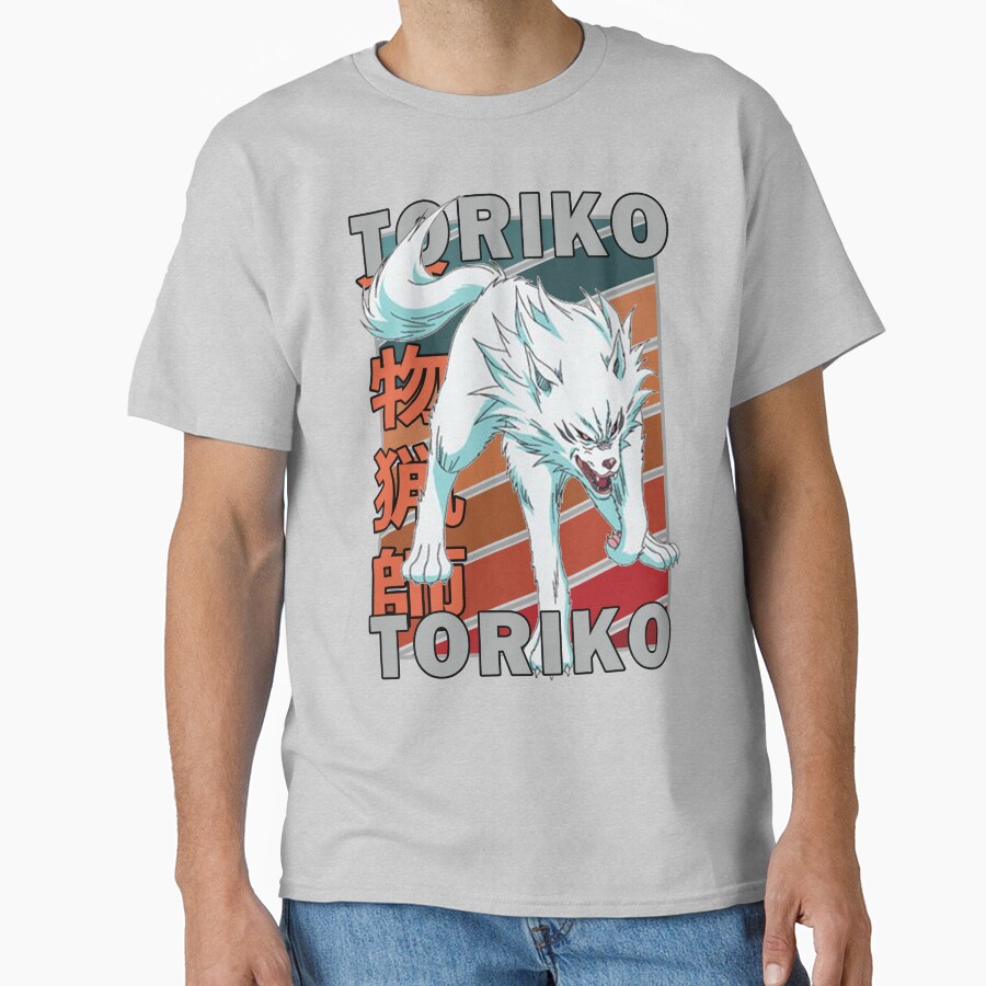 Terry Cloth Toriko Retro Design T-shirt - Image 3