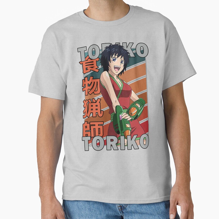Rin Toriko Retro Stripe Design T-shirt - Image 3