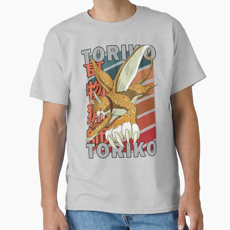 Rikky Toriko Retro Stripe Design T-shirt - Image 3