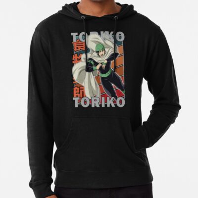 Coco Toriko Retro Stripe Design Hoodie