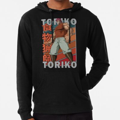 Zebra Toriko Toriko Suridi Kaimaku Cool Anime Retro Color Stripe Hoodie