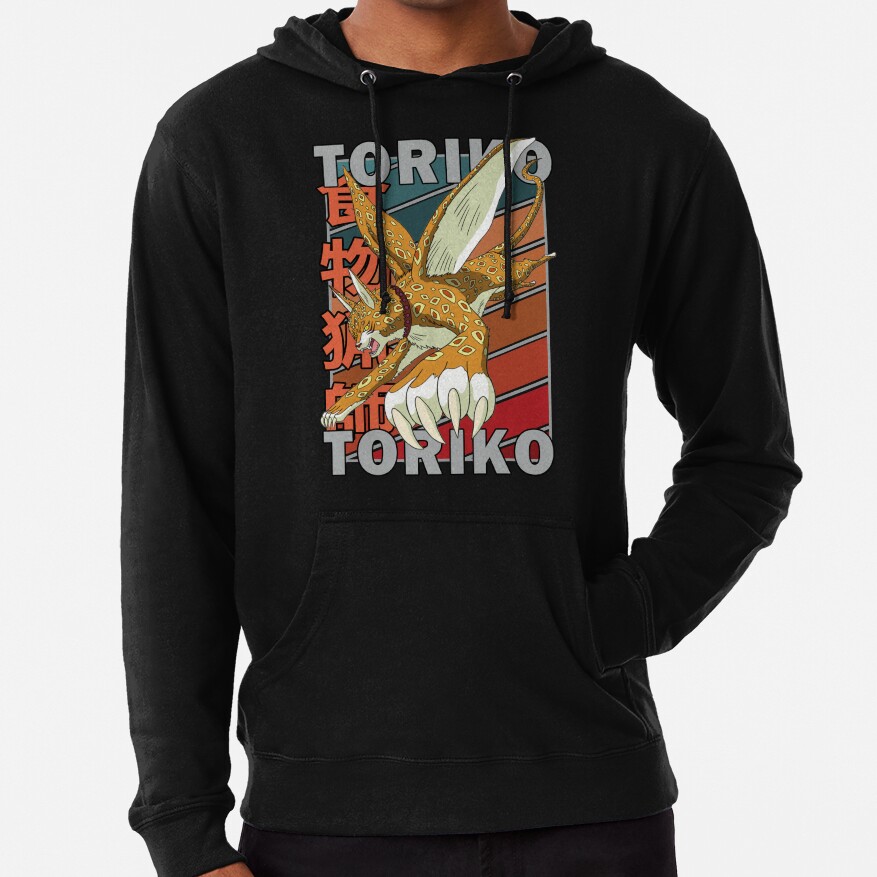 Rikky Toriko Retro Stripe Design Hoodie