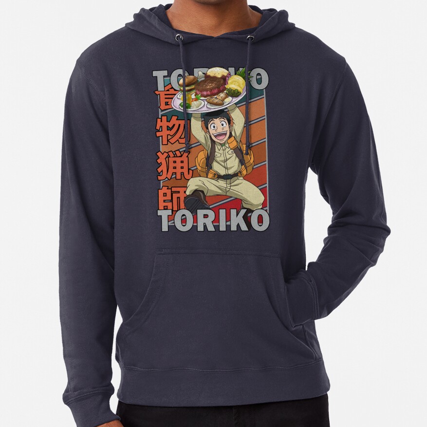Komatsu Toriko Retro Stripe Design Hoodie - Image 3