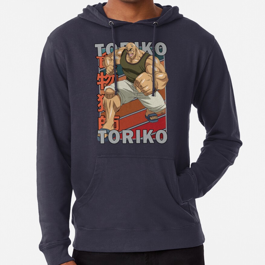 Mansam Toriko Retro Stripe Design Hoodie - Image 2