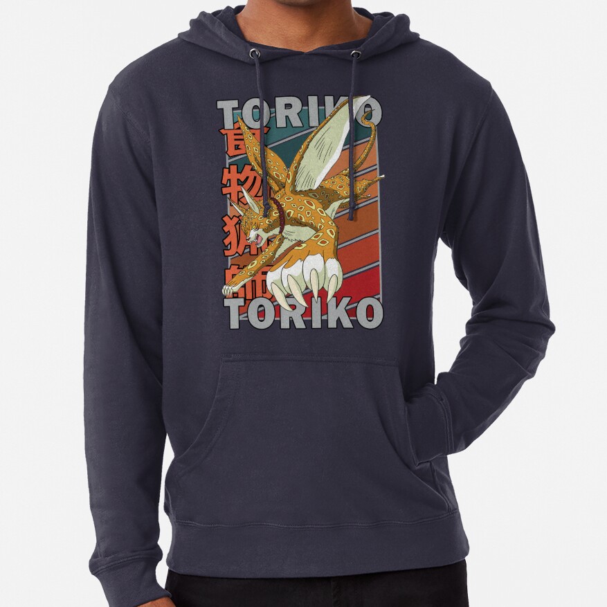 Rikky Toriko Retro Stripe Design Hoodie - Image 5