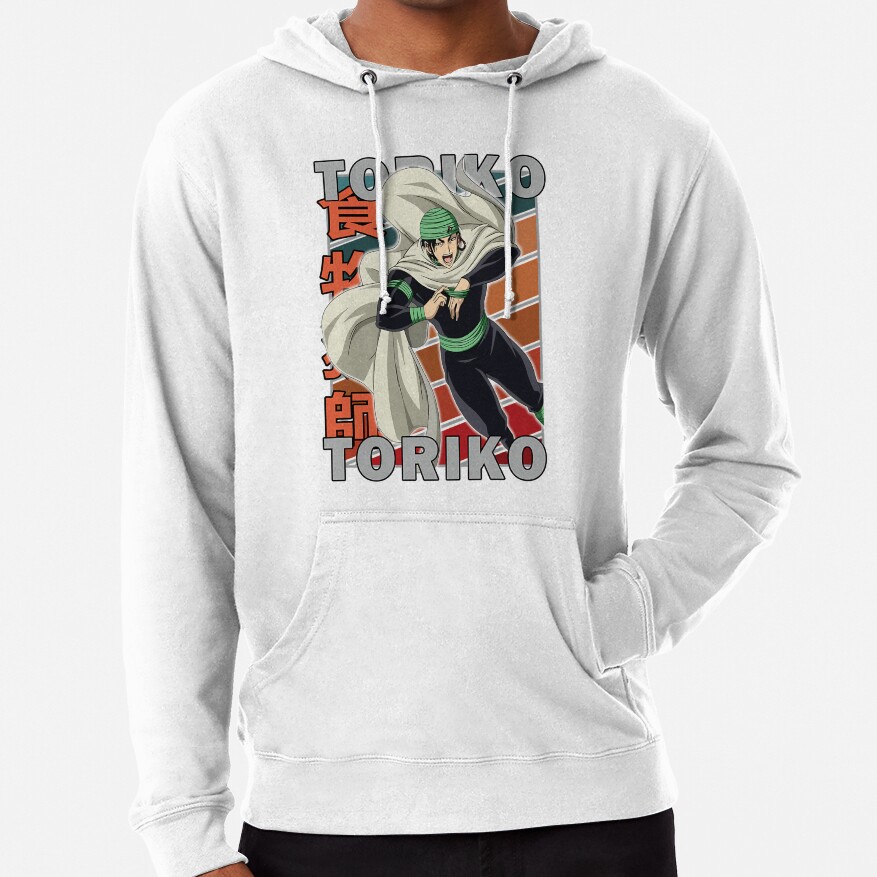 Anime Toriko Coco Retro Stripe Design Hoodie - Image 3