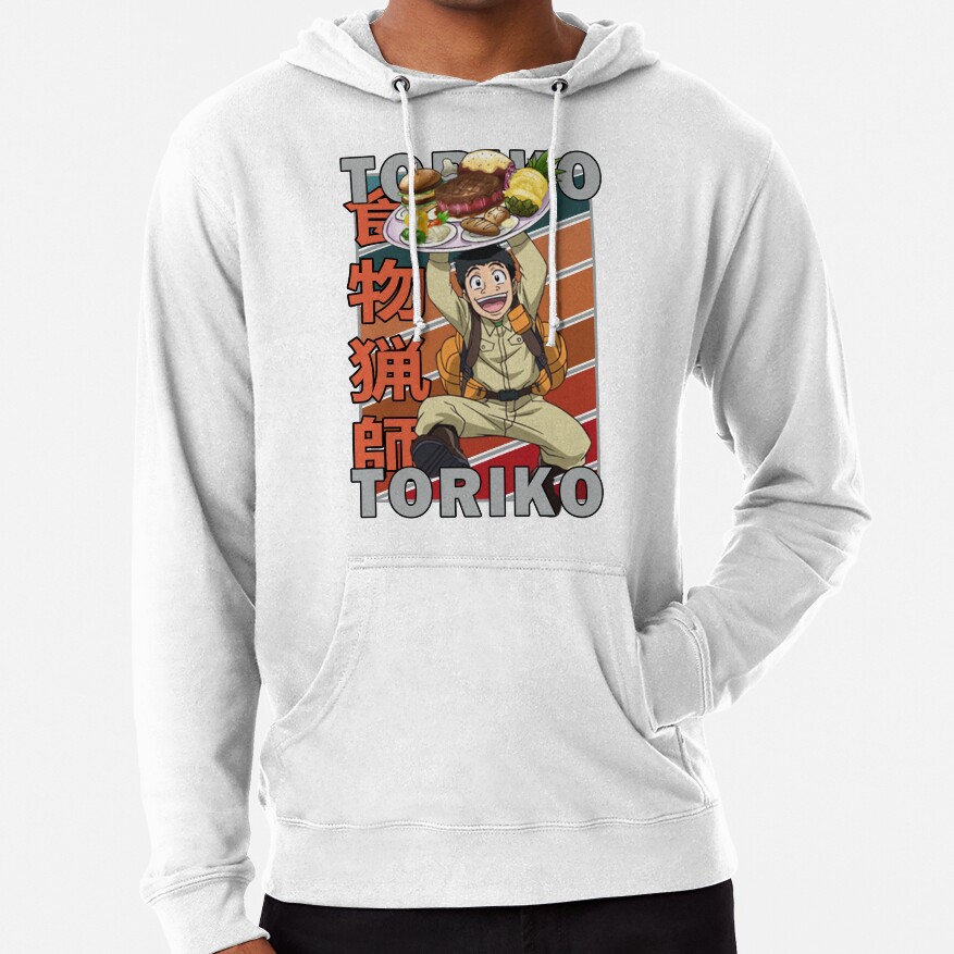 Komatsu Toriko Retro Stripe Design Hoodie - Image 5
