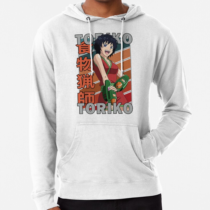 Rin Toriko Retro Stripe Design Hoodie - Image 3